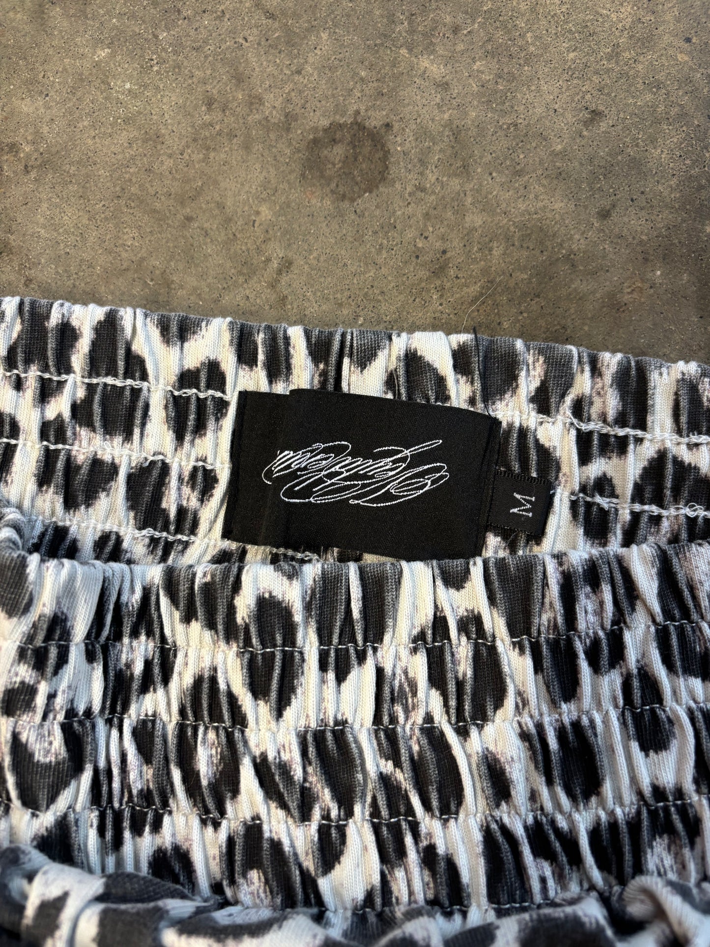 VEYLDONLINE LEOPARD SWEATPANTS